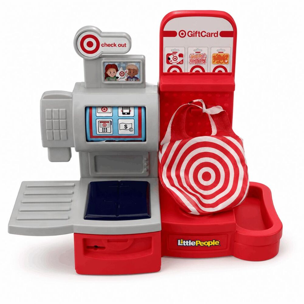 TARGET LITTLE PEOPLE Fisher-Price Little People Target Checkout and market stor